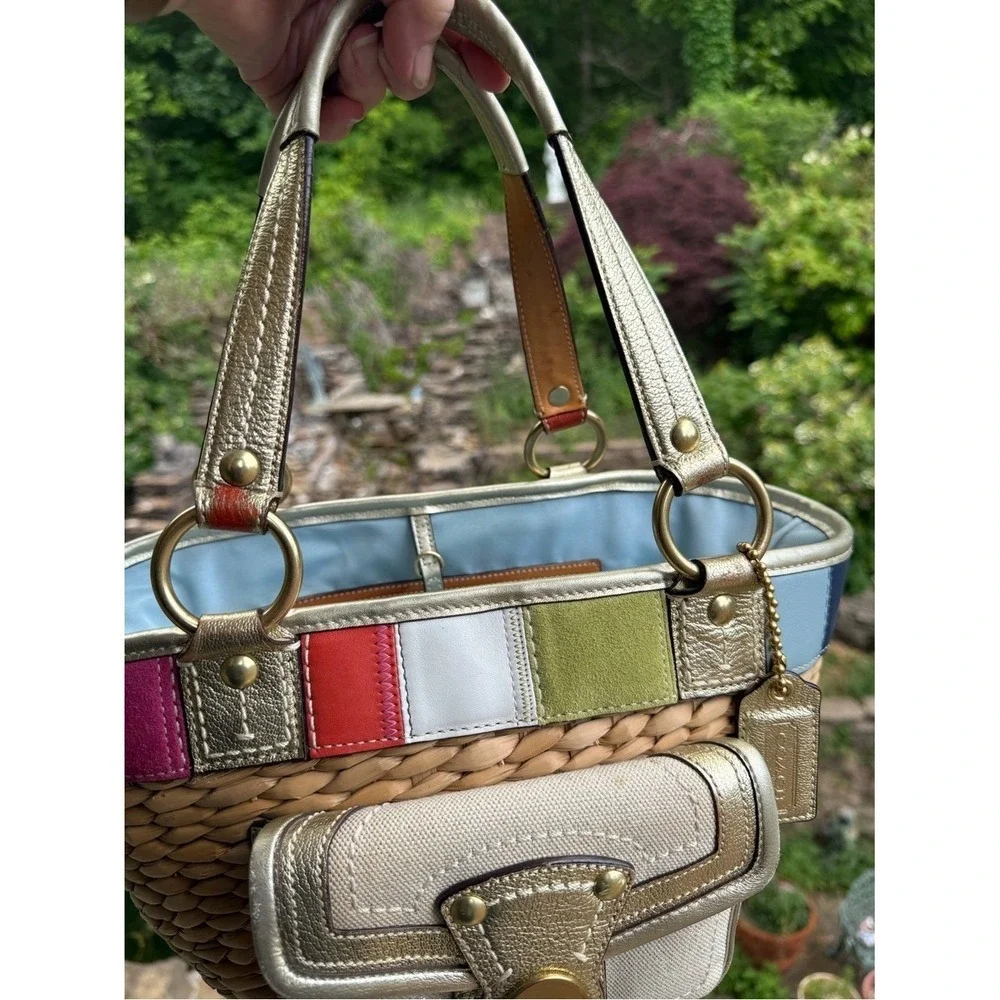 Coach vintage woven
